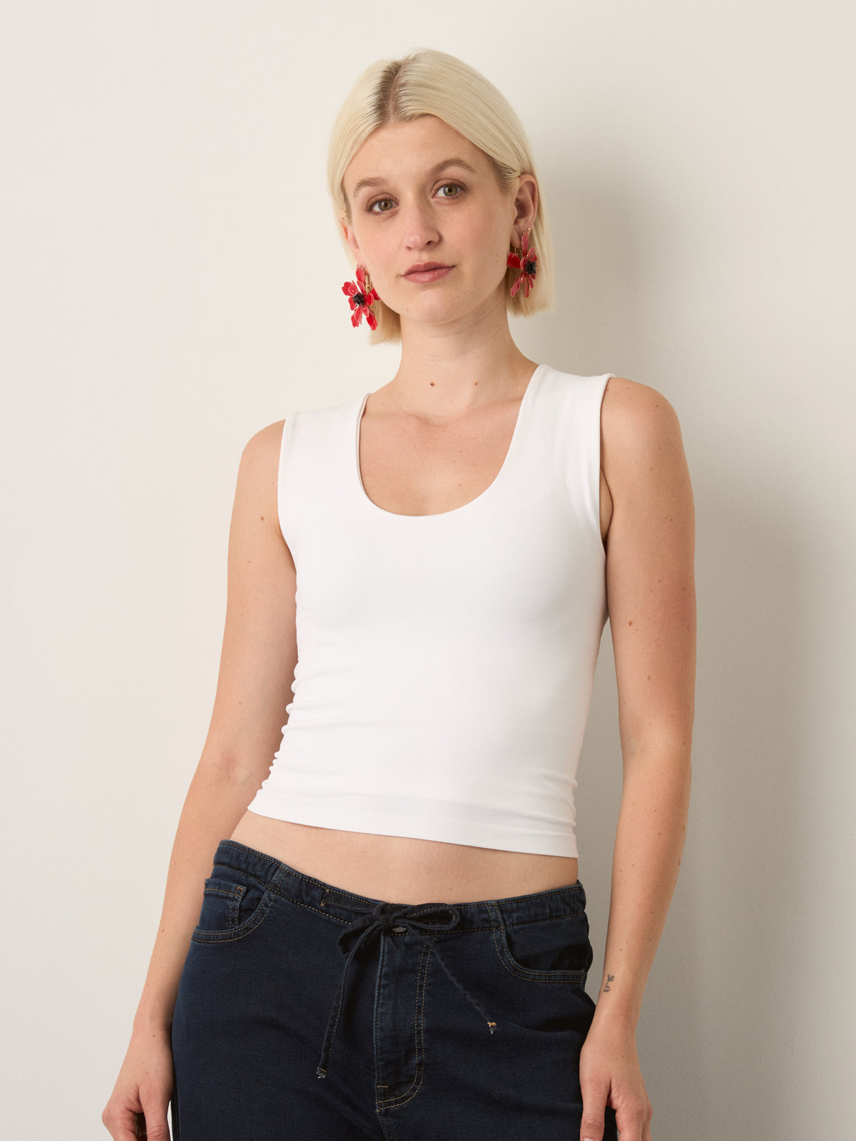 LOVEFINN - Seamless Double Layer Tank Top - 