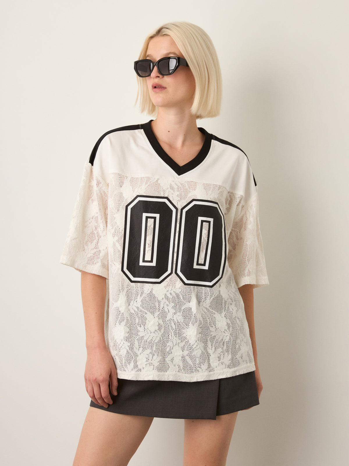 LOVEFINN - Lace Football Jersey - 