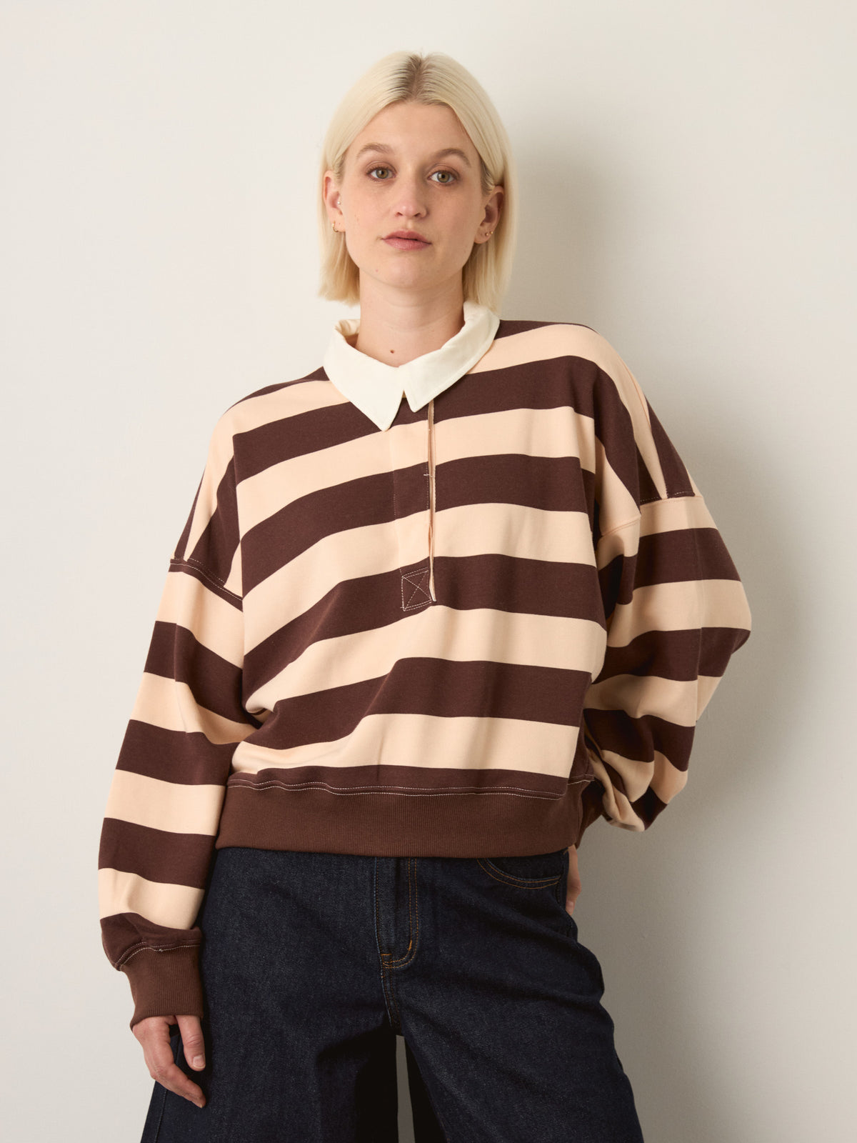 LOVEFINN - Amerie Rugby Stripe Top - 