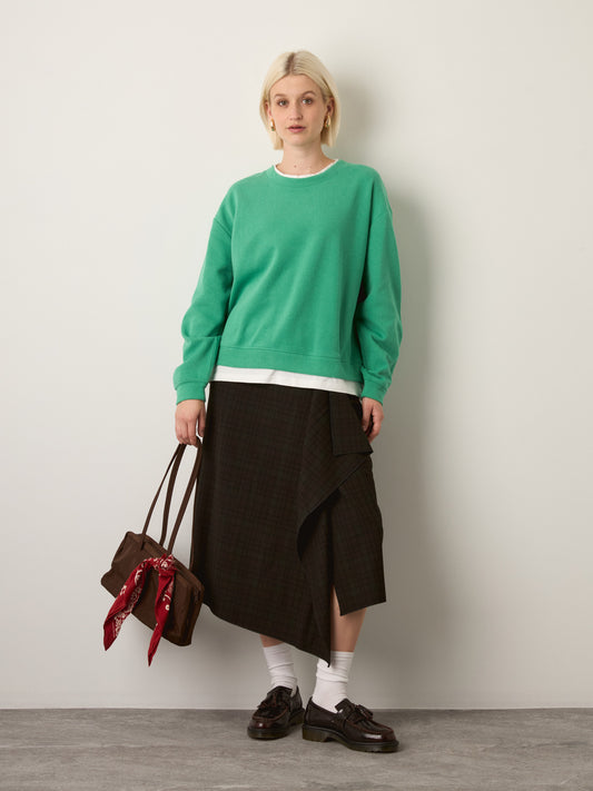 LOVEFINN - Always On Twofer Pullover - Varsity