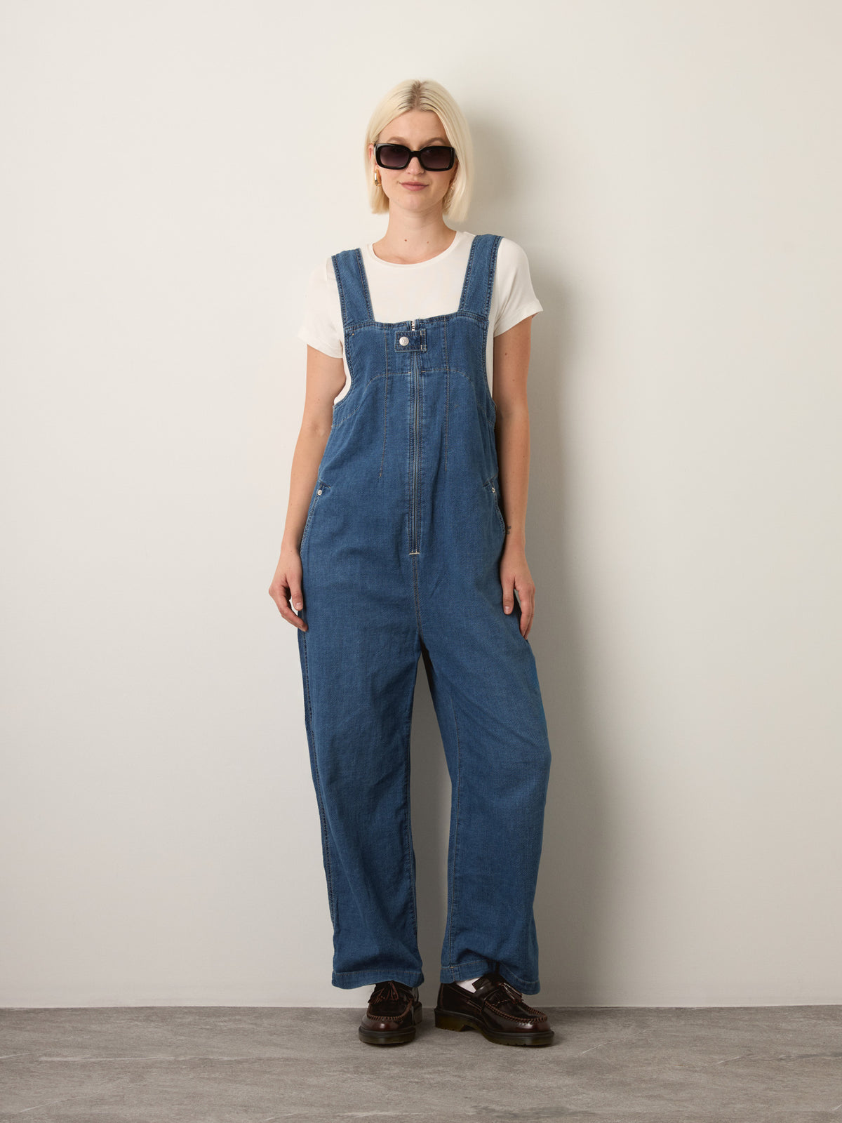 FREE PEOPLE - Jude Denim One-Piece - 
