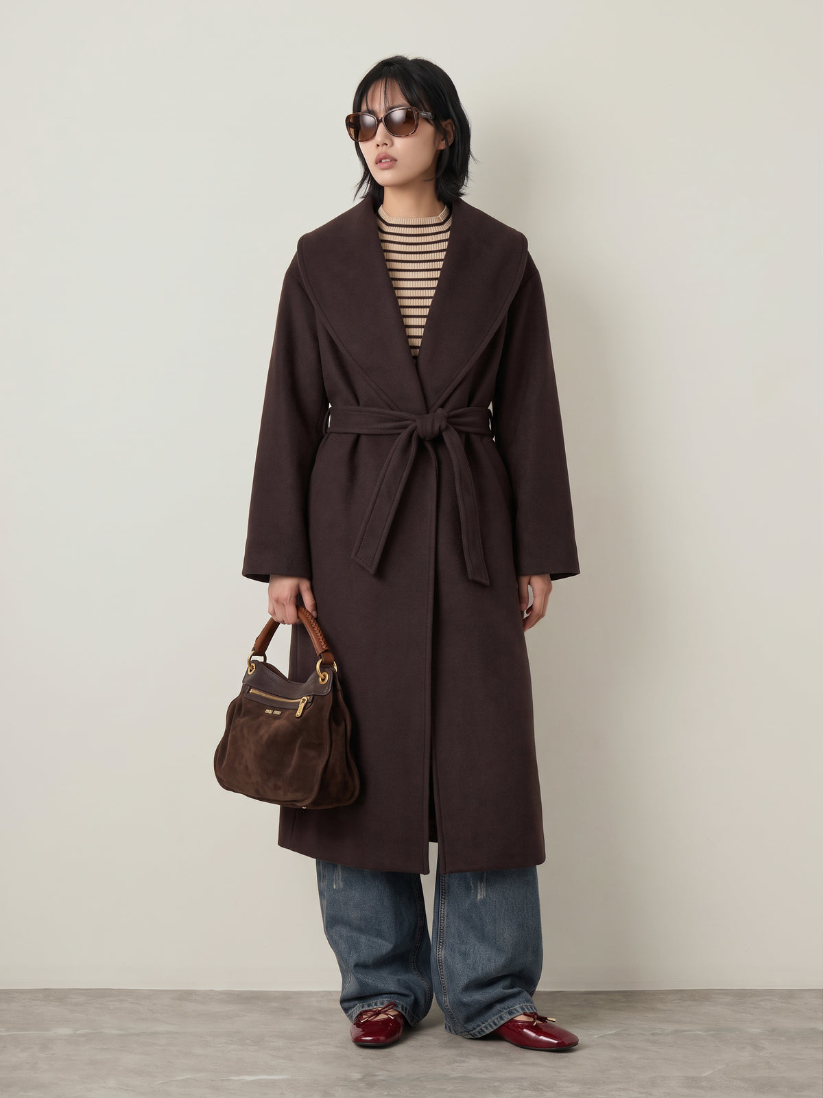 Bergen Long Wrap Coat