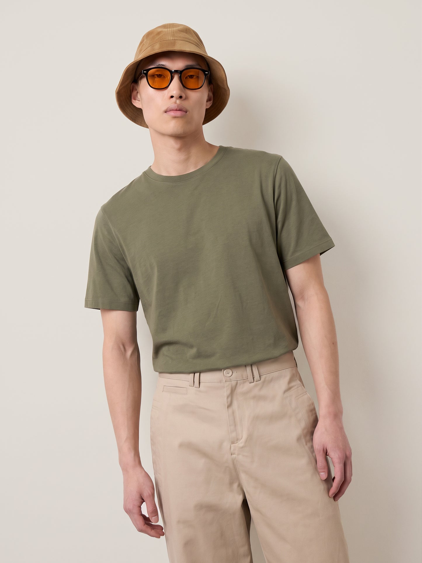 Organic Basic Crewneck T-Shirt