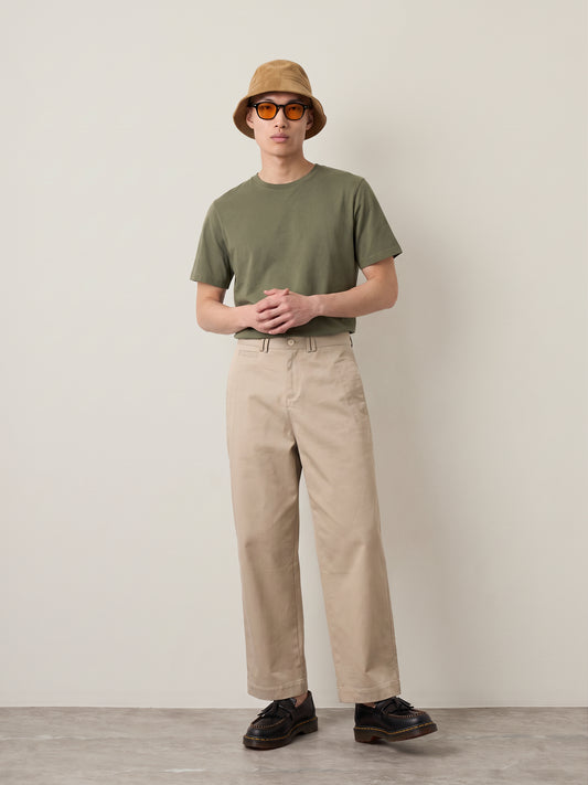 Organic Basic Crewneck T-Shirt