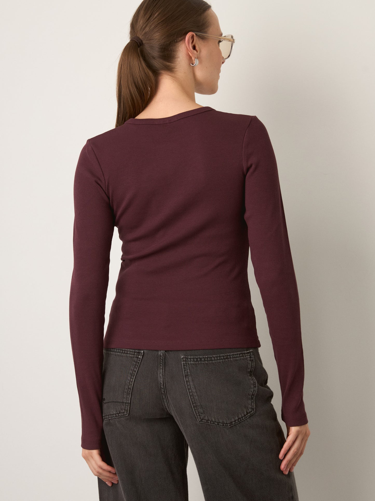 Freya Rib Longsleeve T-Shirt