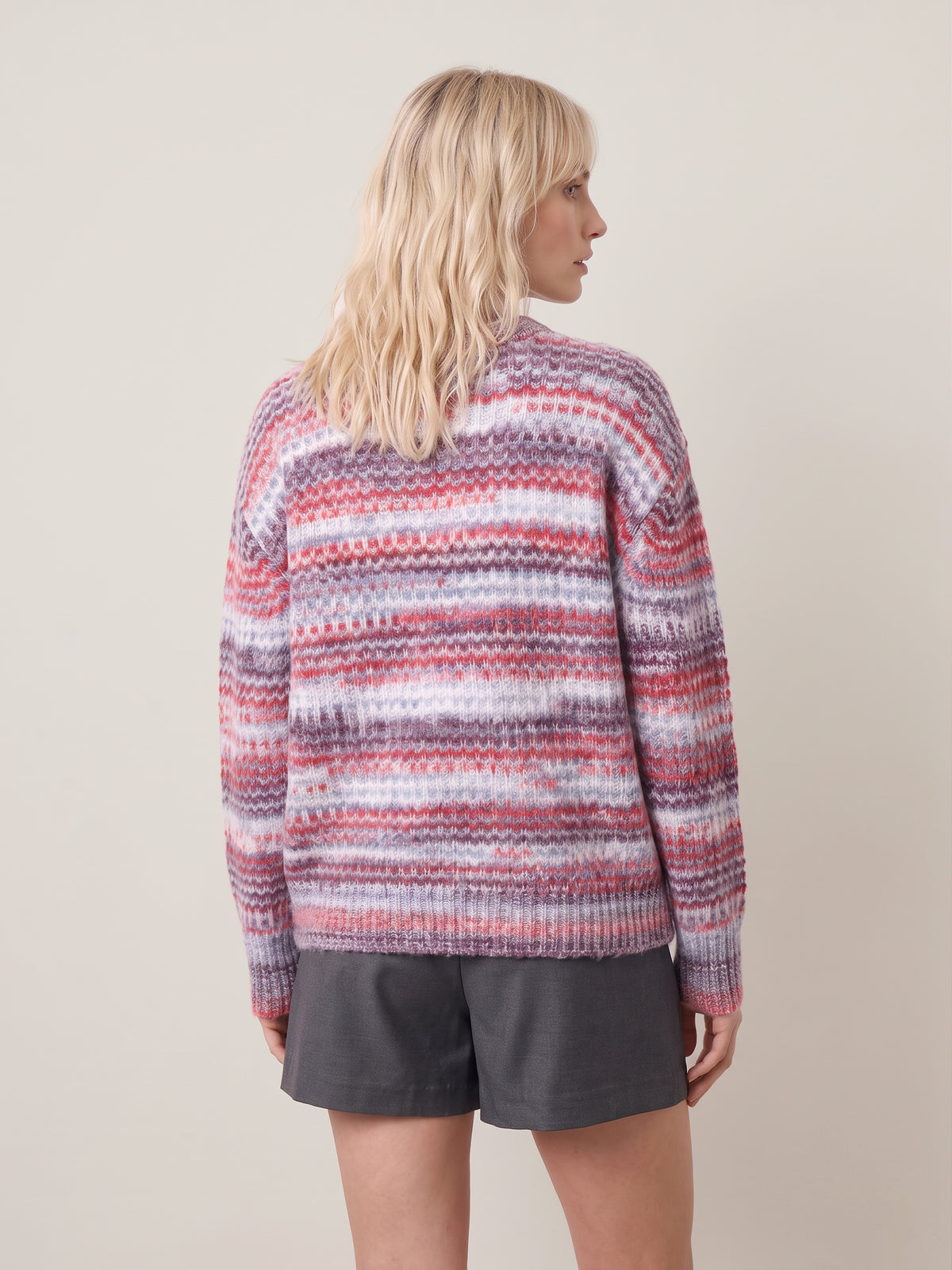 JJXX - Simone Space Dye Crewneck Sweater - 