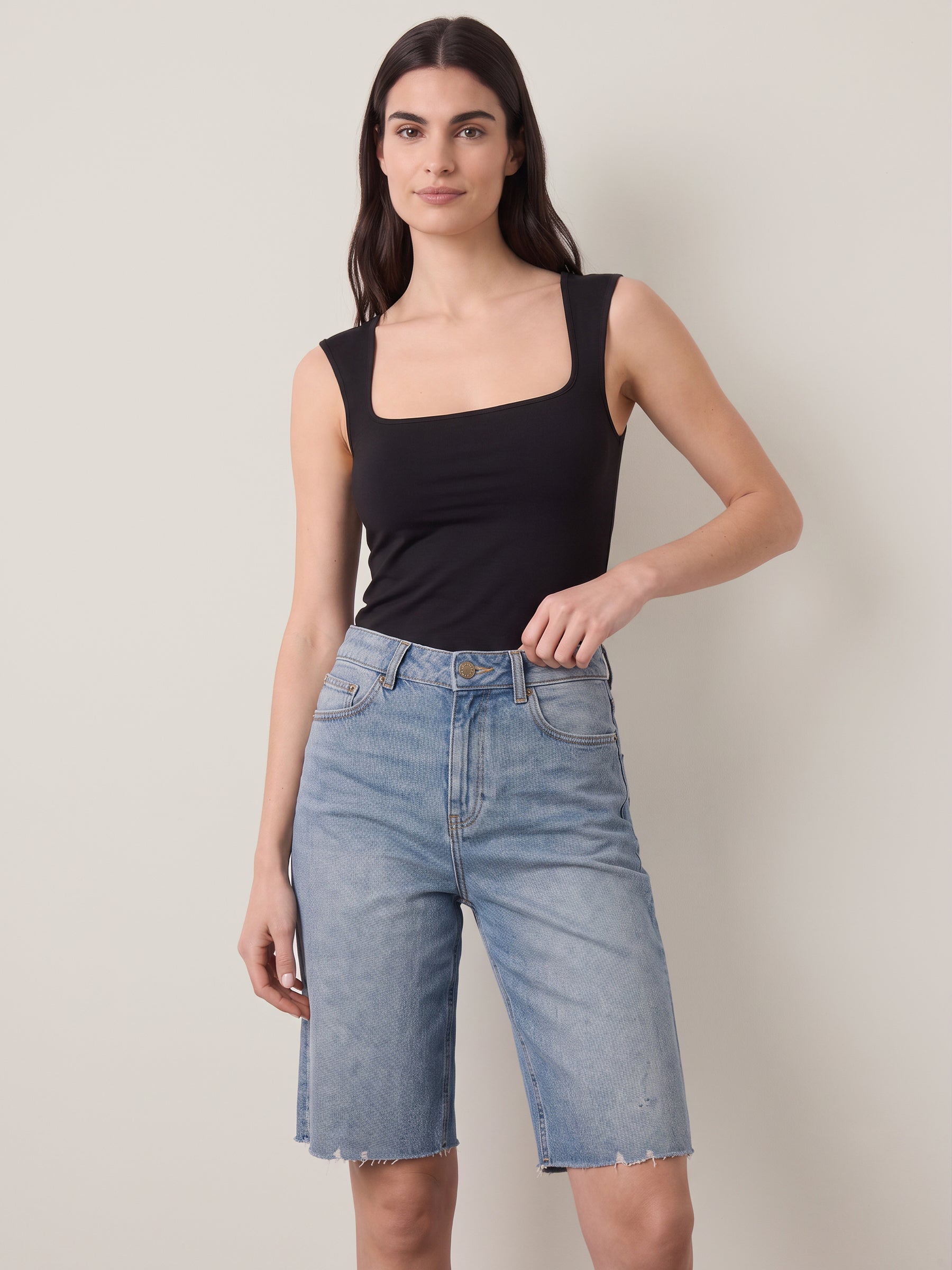 JJXX - Isabella Square Neck Top - 