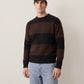 JACK & JONES - Ollie Striped Crewneck Sweater - 