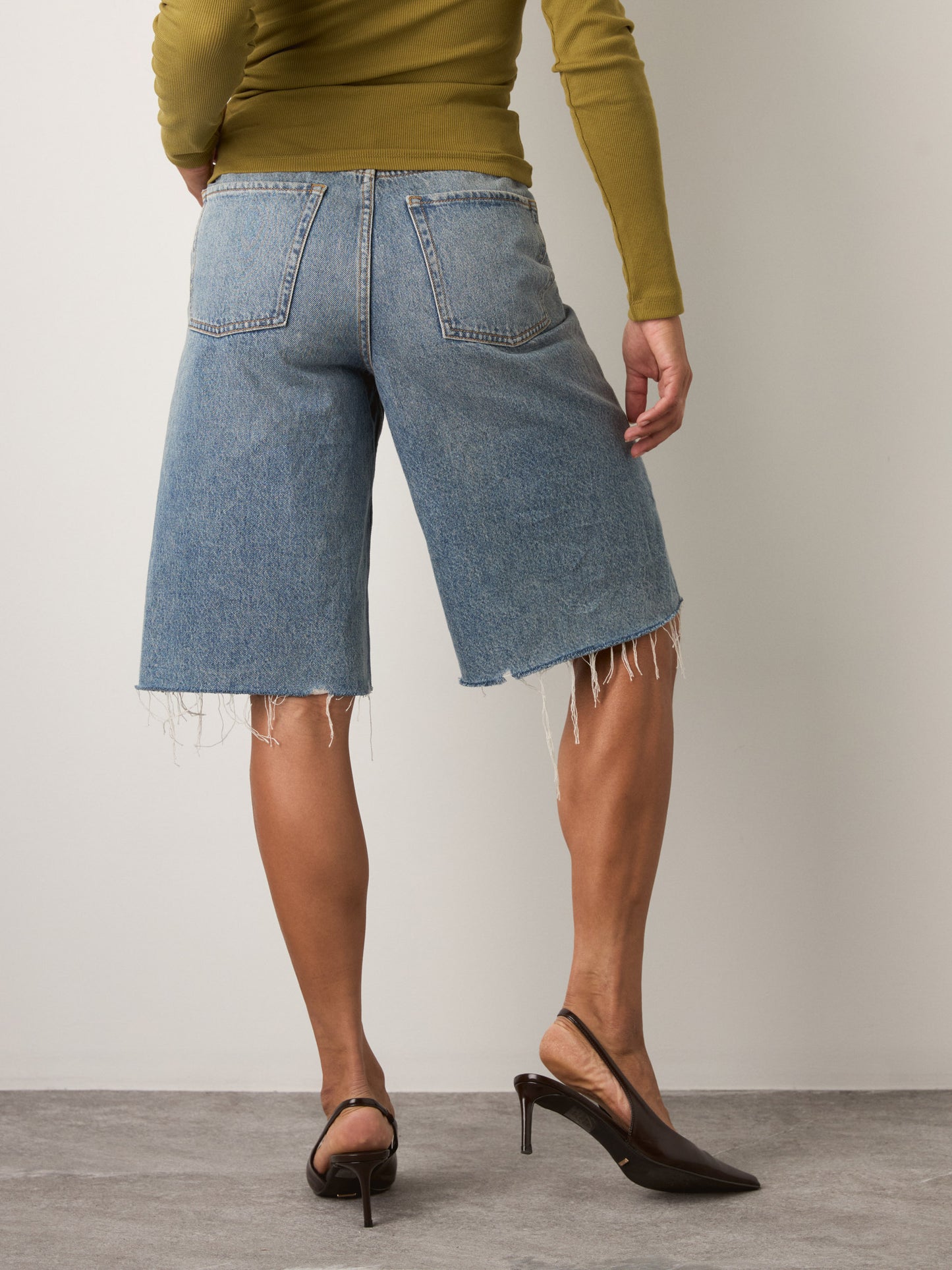 JJXX - Tokyo Long Denim Shorts - 