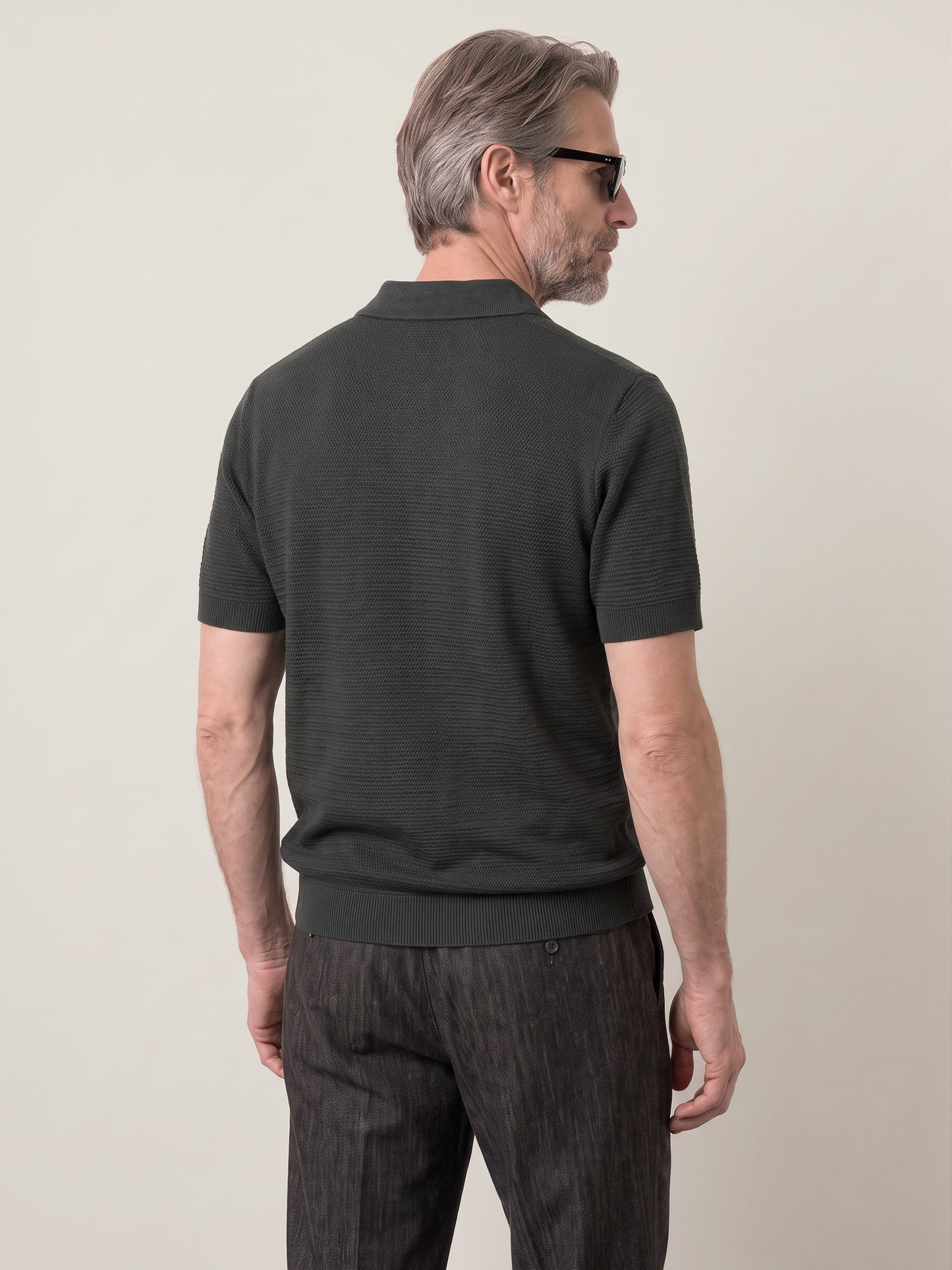 Premium Riley Knit Shortsleeve Polo