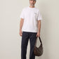 JACK & JONES - Eterna Shortsleeve Graphic T-Shirt - Bright White / Sky Captain