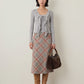 JJXX - Uma Bow Top - Light Grey Melange