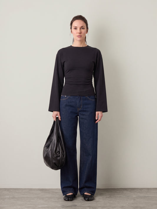 Paloma Ruched Longsleeve Top