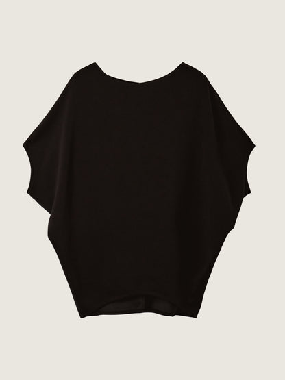 LOVEFINN - Scuba Dolman Tunic - Black
