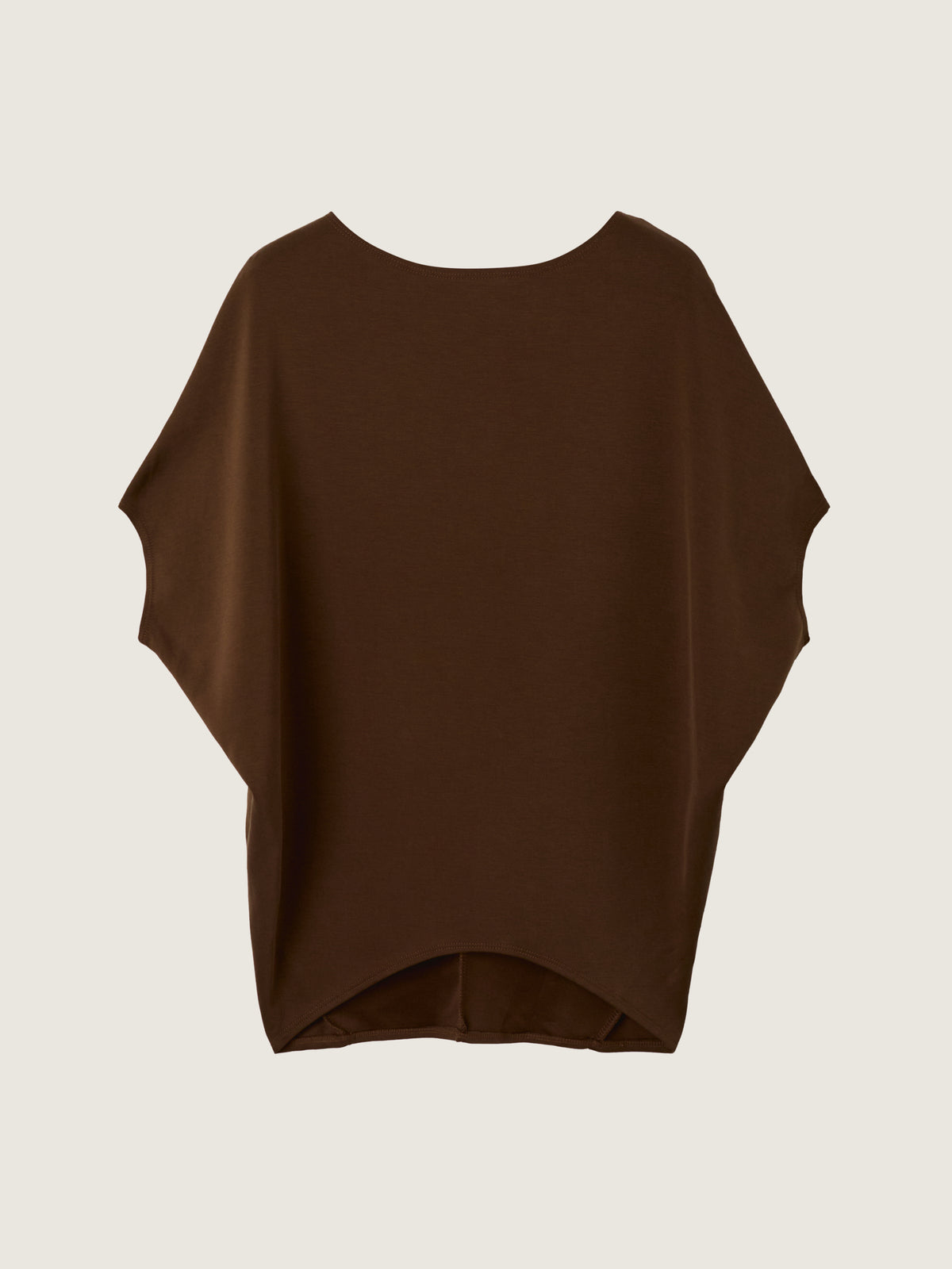 LOVEFINN - Scuba Dolman Tunic - Sierra Brown
