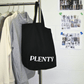 PLENTY-Canvas For All Of Us Tote-Black