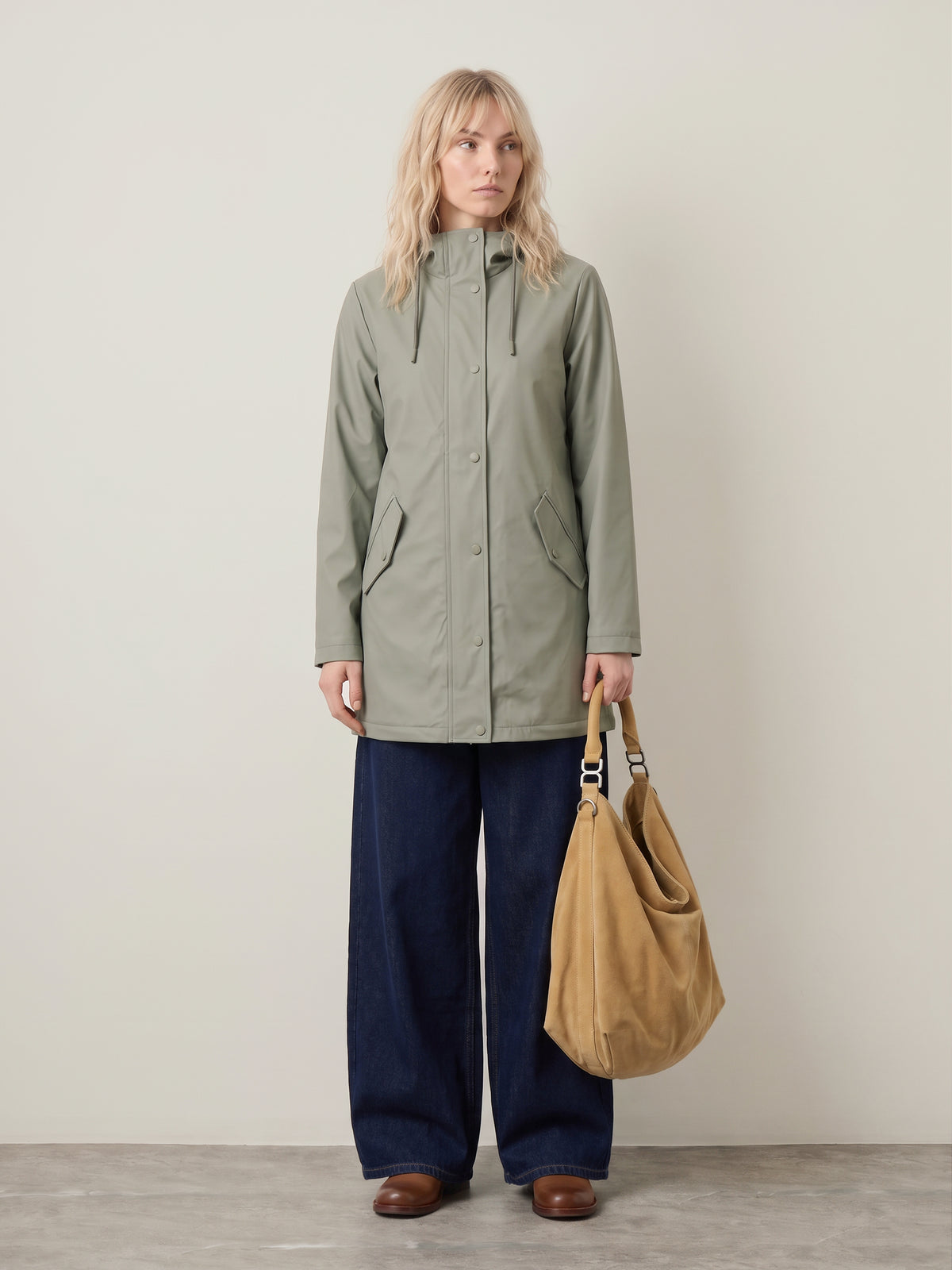 ONLY - Sally Teddy-Lined Raincoat - 