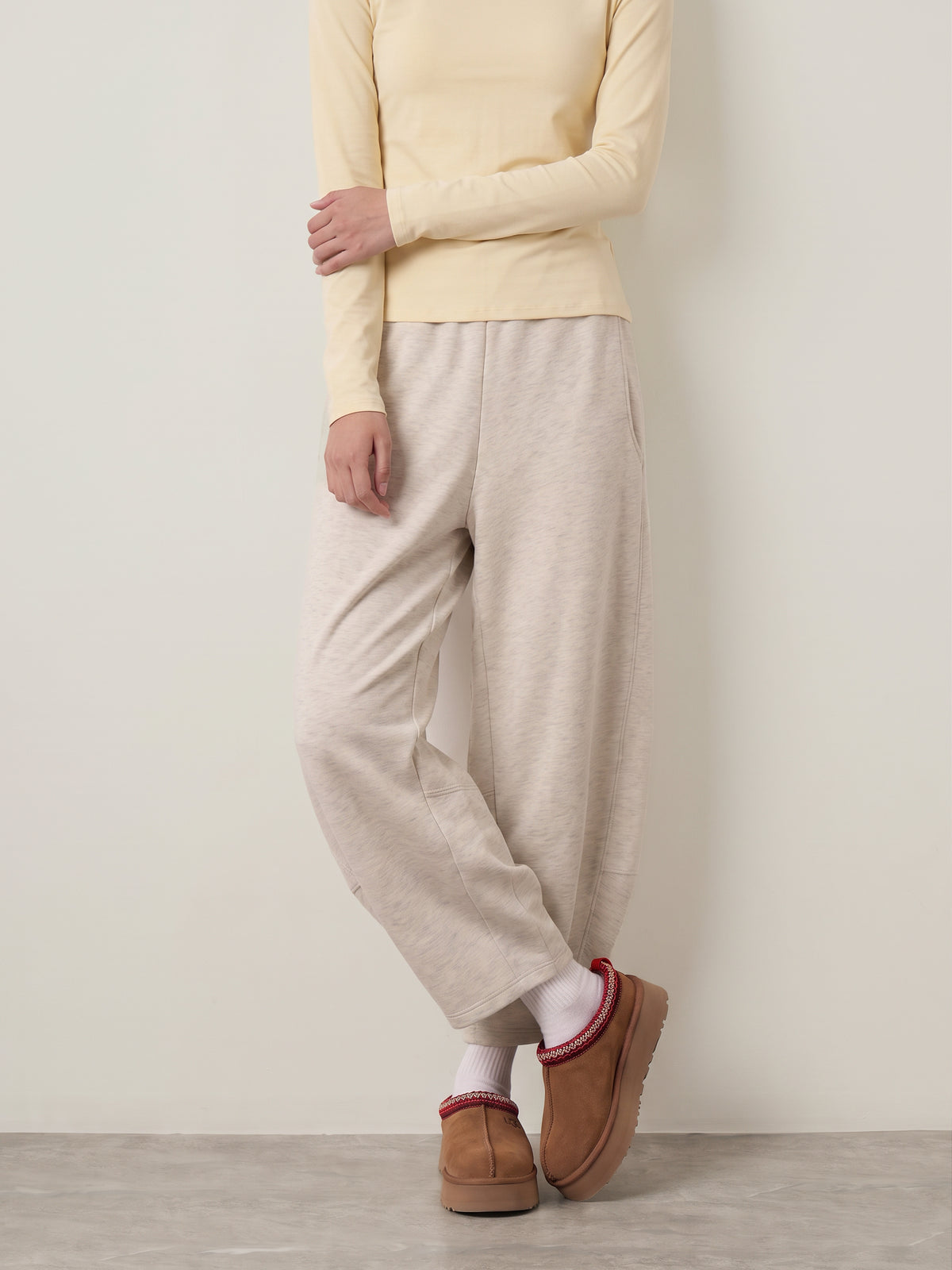 LOVEFINN - Scuba Barrel Pants - 