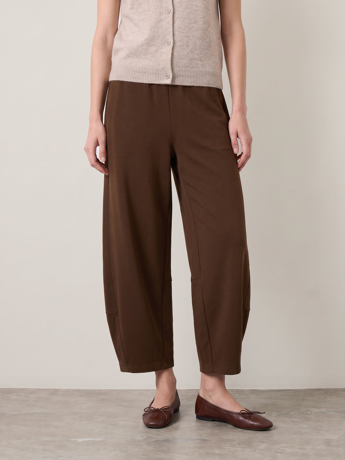 LOVEFINN - Scuba Barrel Pants - 