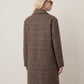 ONLY - Lulu Checked Long Coat - 