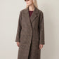 ONLY - Lulu Checked Long Coat - 