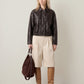 Melle Faux Leather Jacket