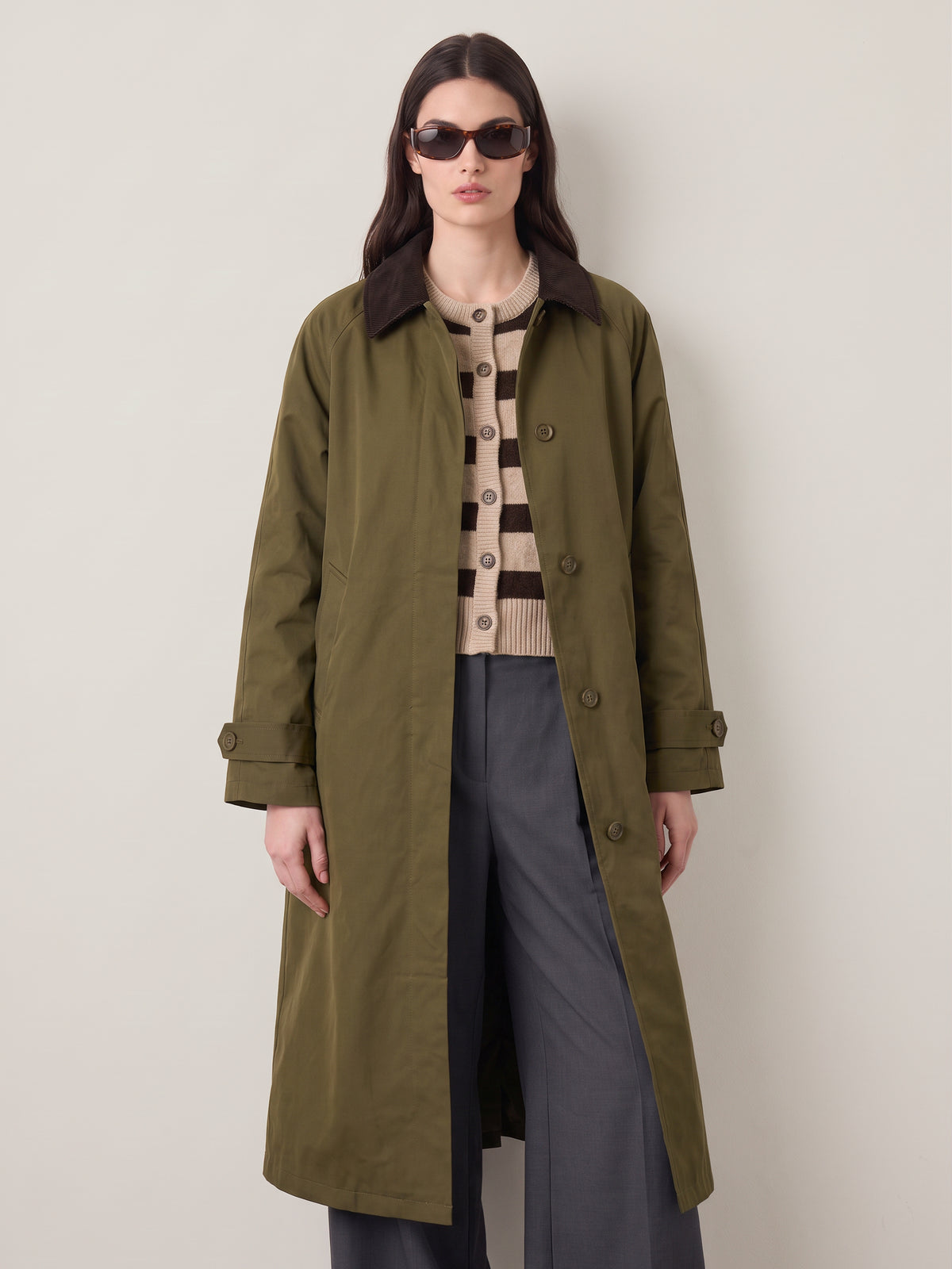 ONLY - Orchid Mix Trench Coat - 