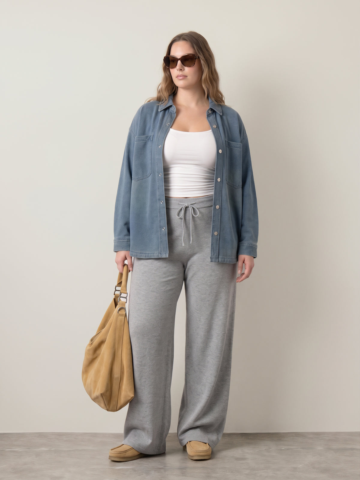ONLY - Gigi Wide Knit Pants - 