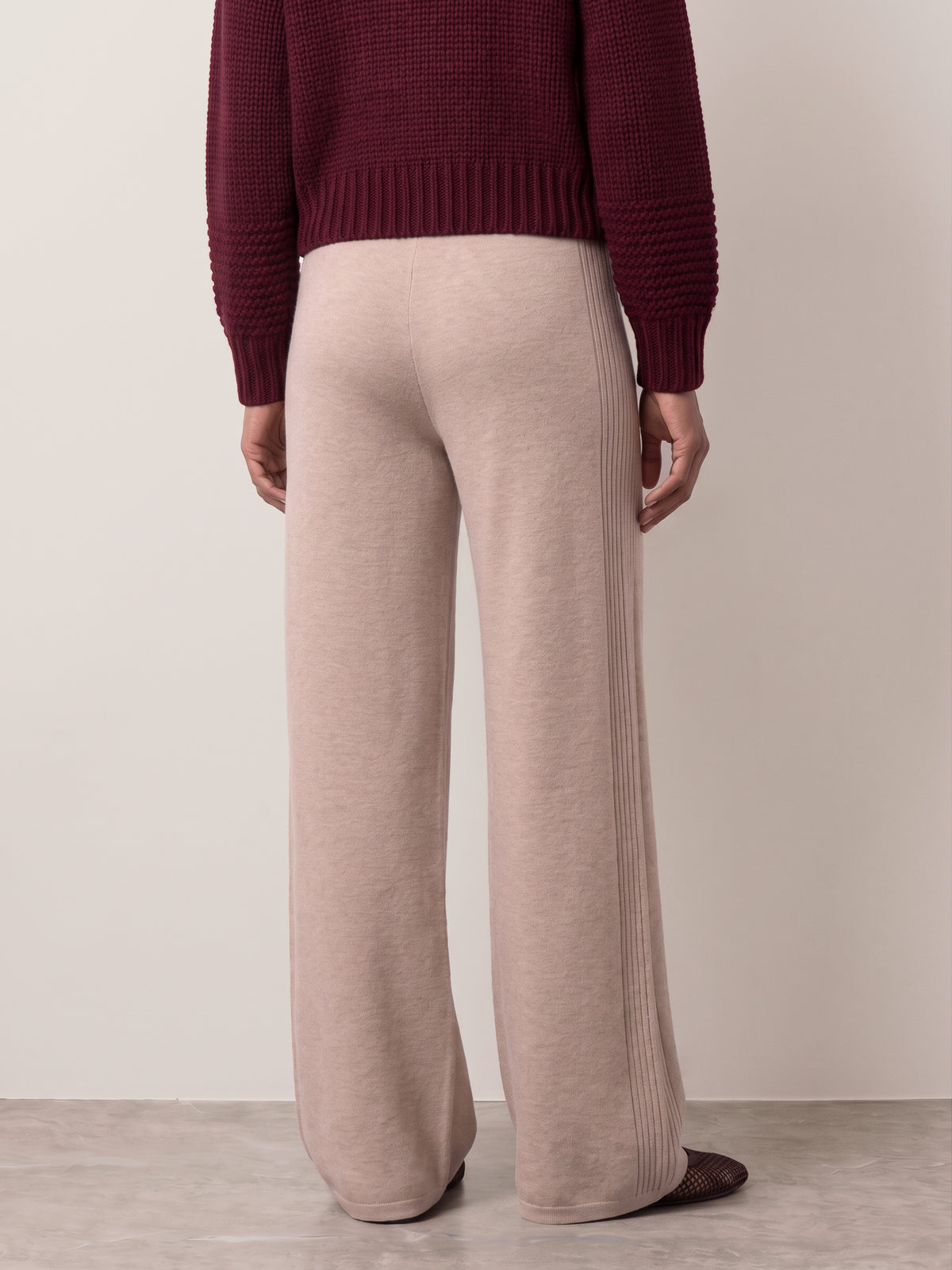 ONLY - Gigi Wide Knit Pants - 