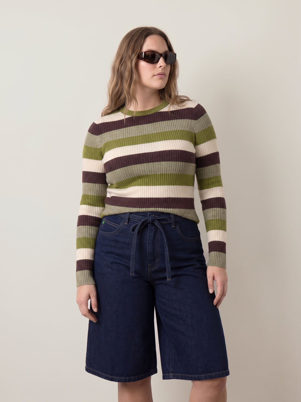 ONLY - Ibi Striped Pullover Sweater - 