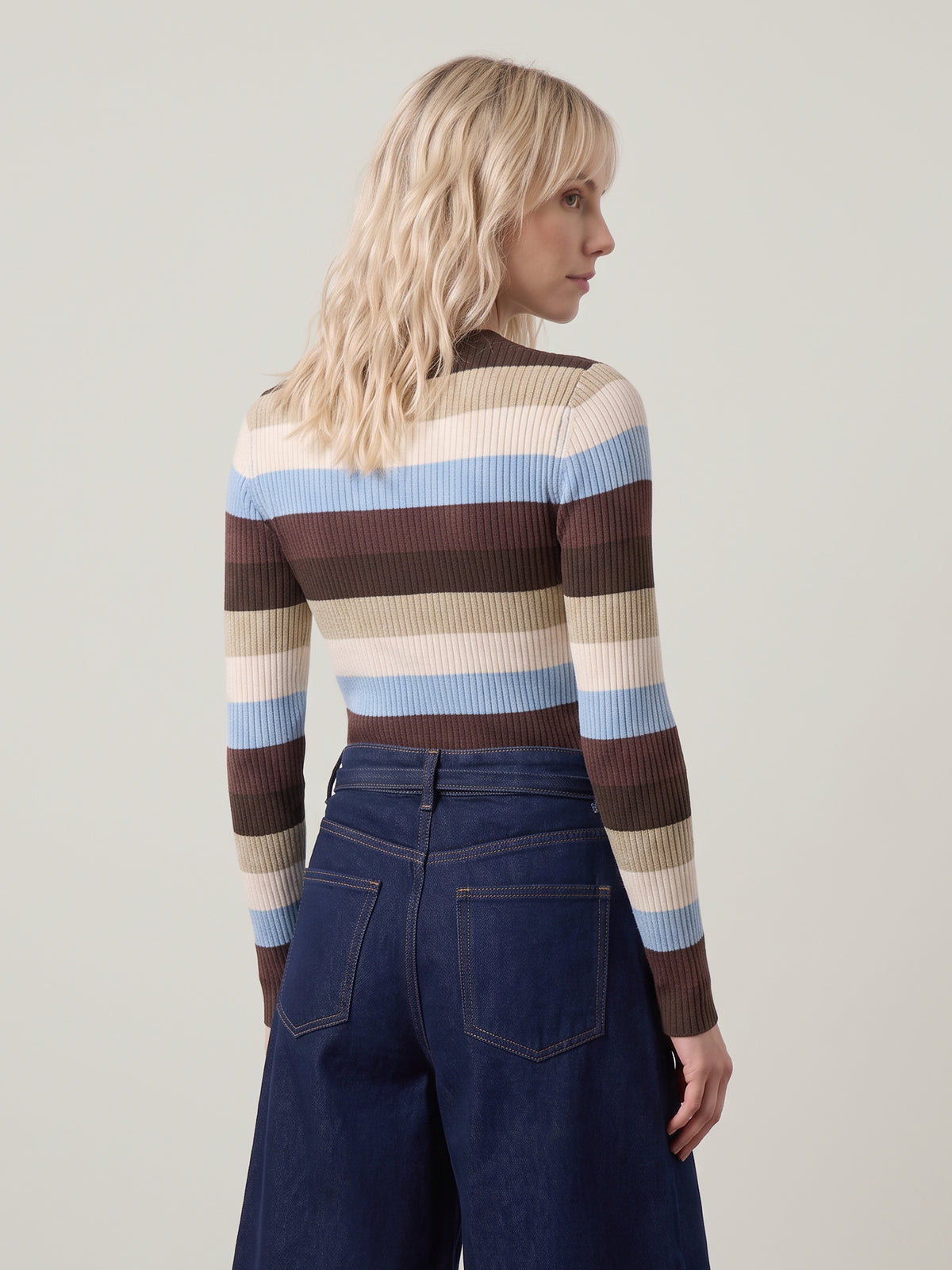 ONLY - Ibi Striped Pullover Sweater - 