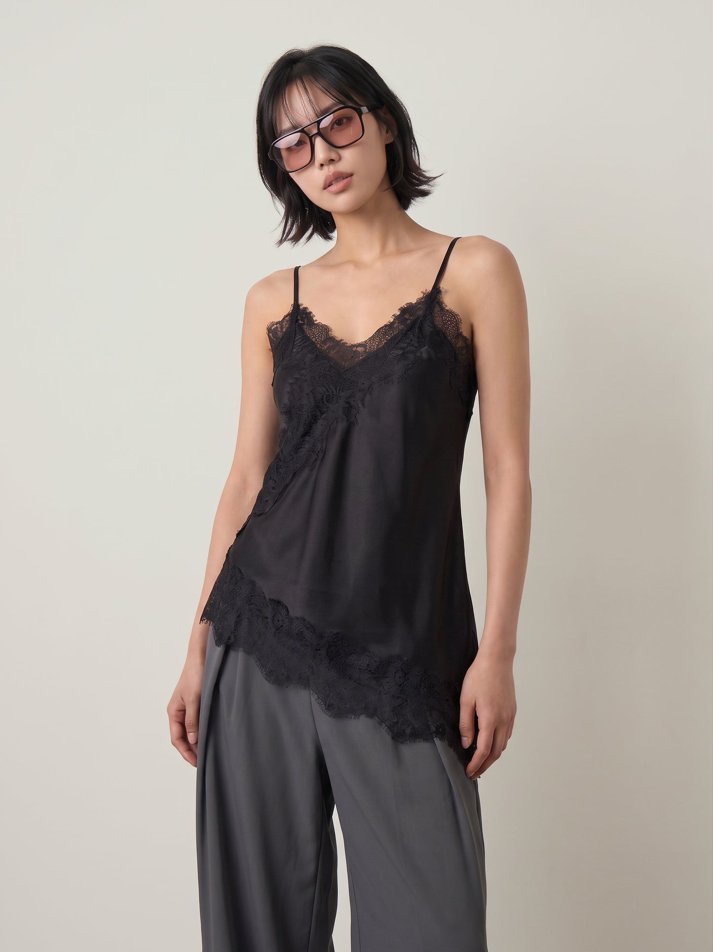 ONLY - Indona Satin Lace Camisole - 