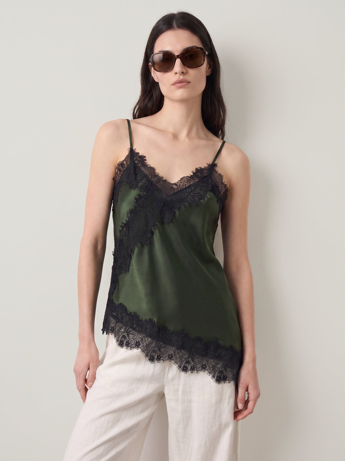 ONLY - Indona Satin Lace Camisole - 