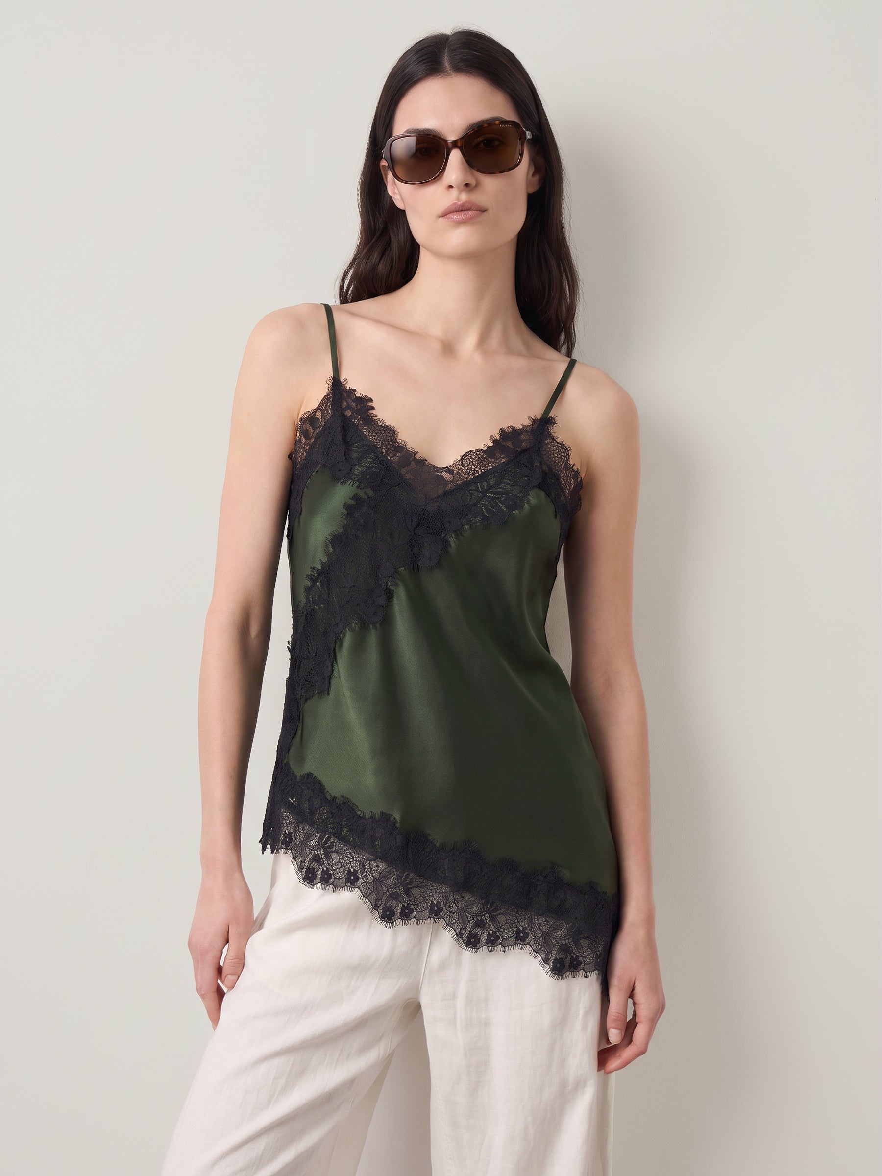 ONLY - Indona Satin Lace Camisole - 