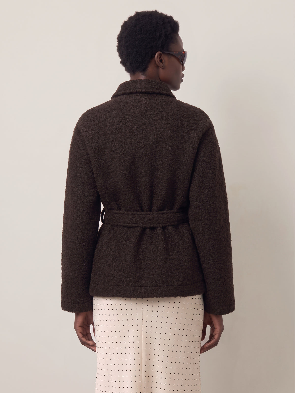 Valeria High Neck Jacket