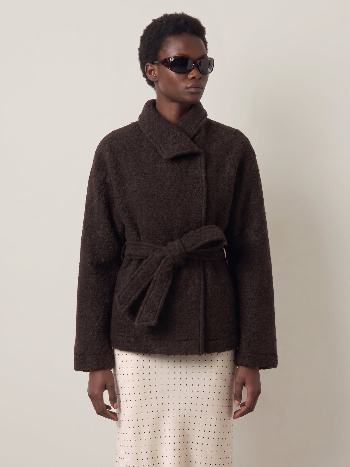 Valeria High Neck Jacket