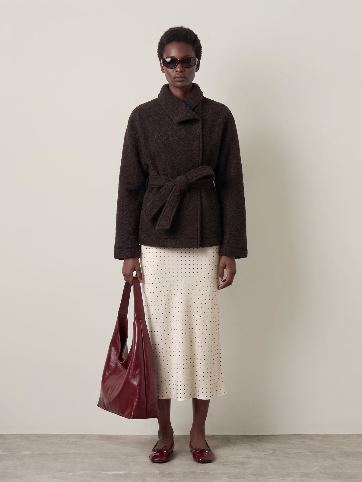 Valeria High Neck Jacket