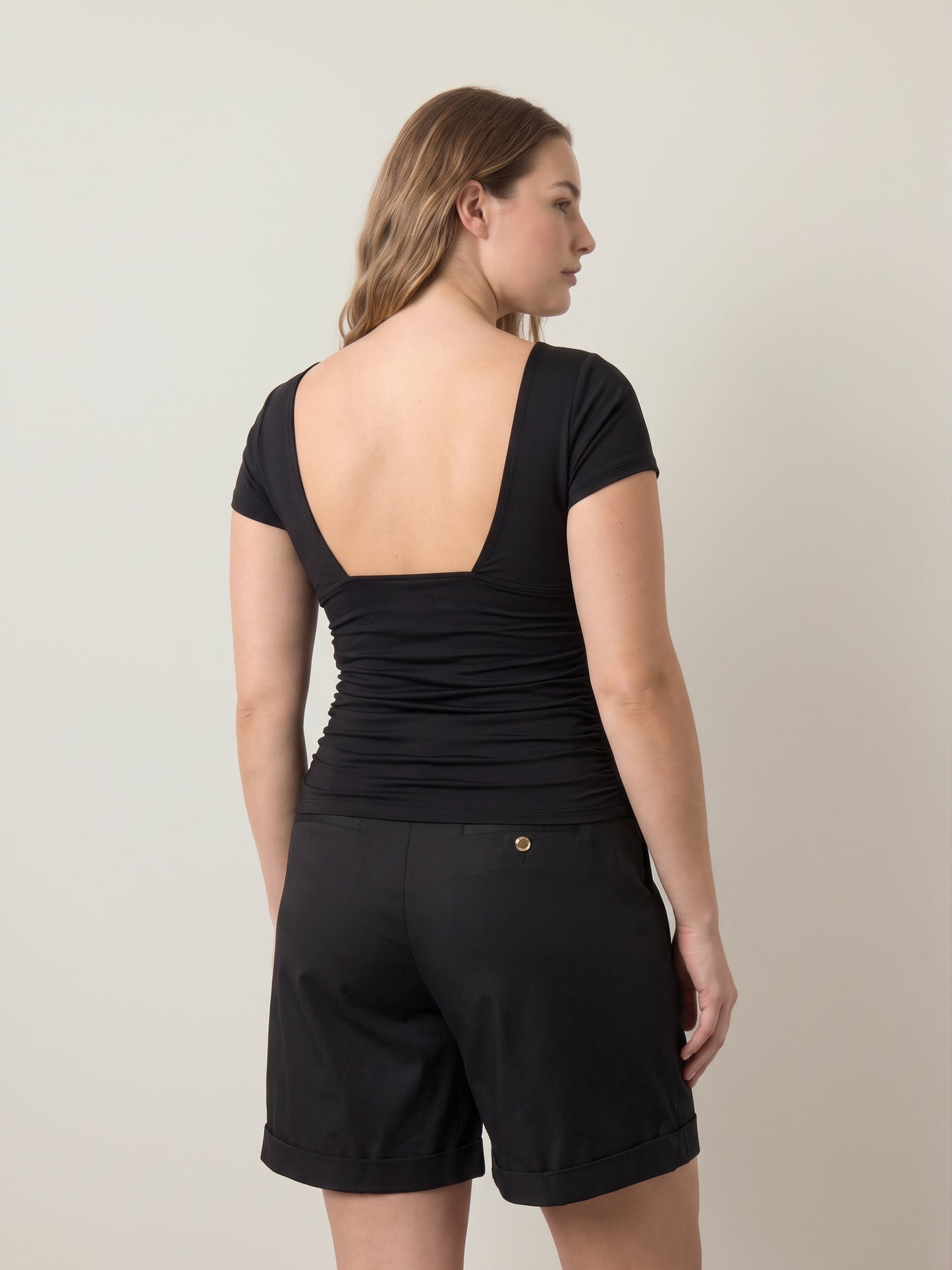ONLY - Evelyn Shortsleeve Boatneck Top - 