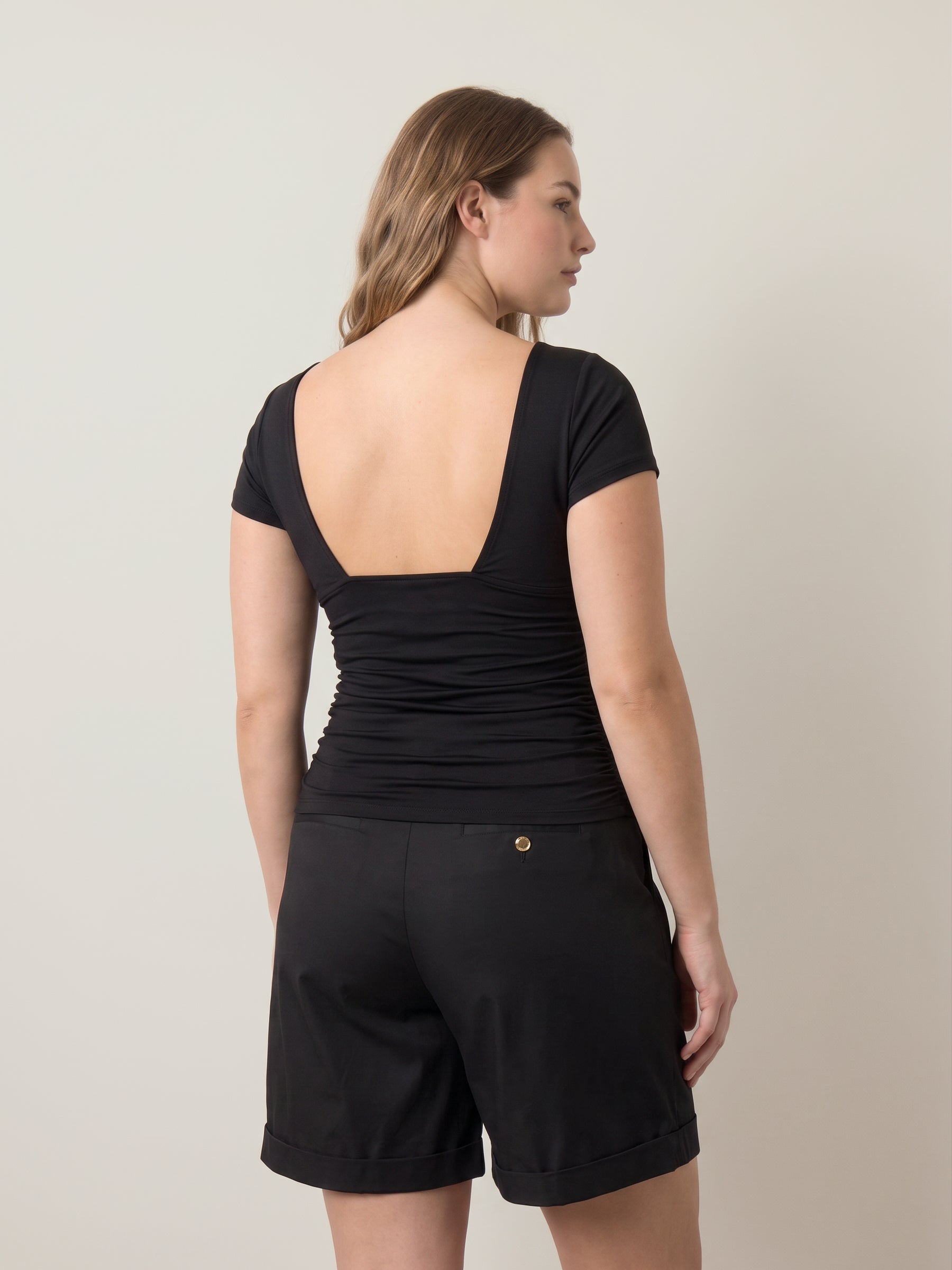 ONLY - Evelyn Shortsleeve Boatneck Top - 