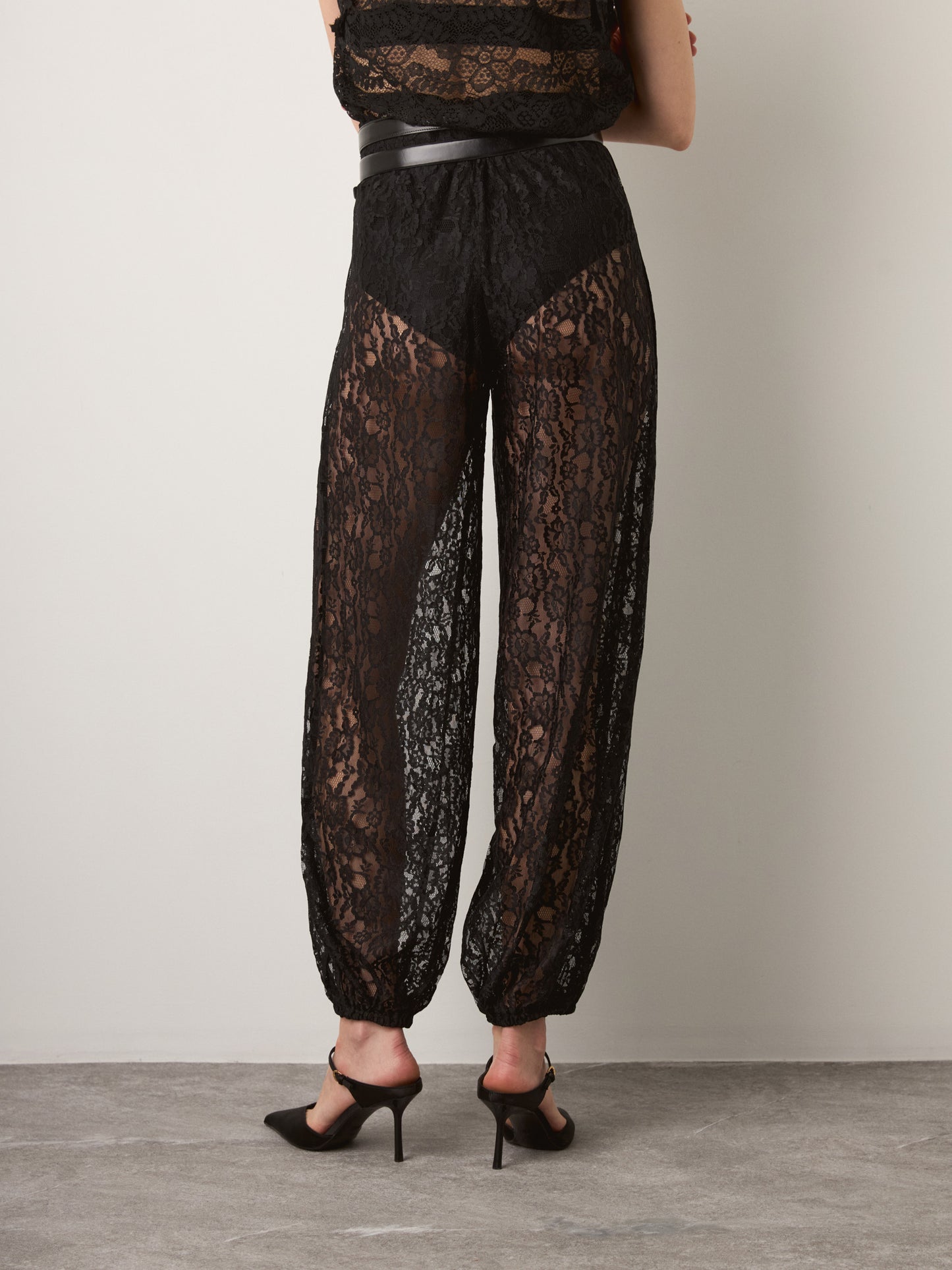 ONLY - Bea Lace Balloon Pants - 