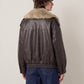 Kim Faux Leather Jacket