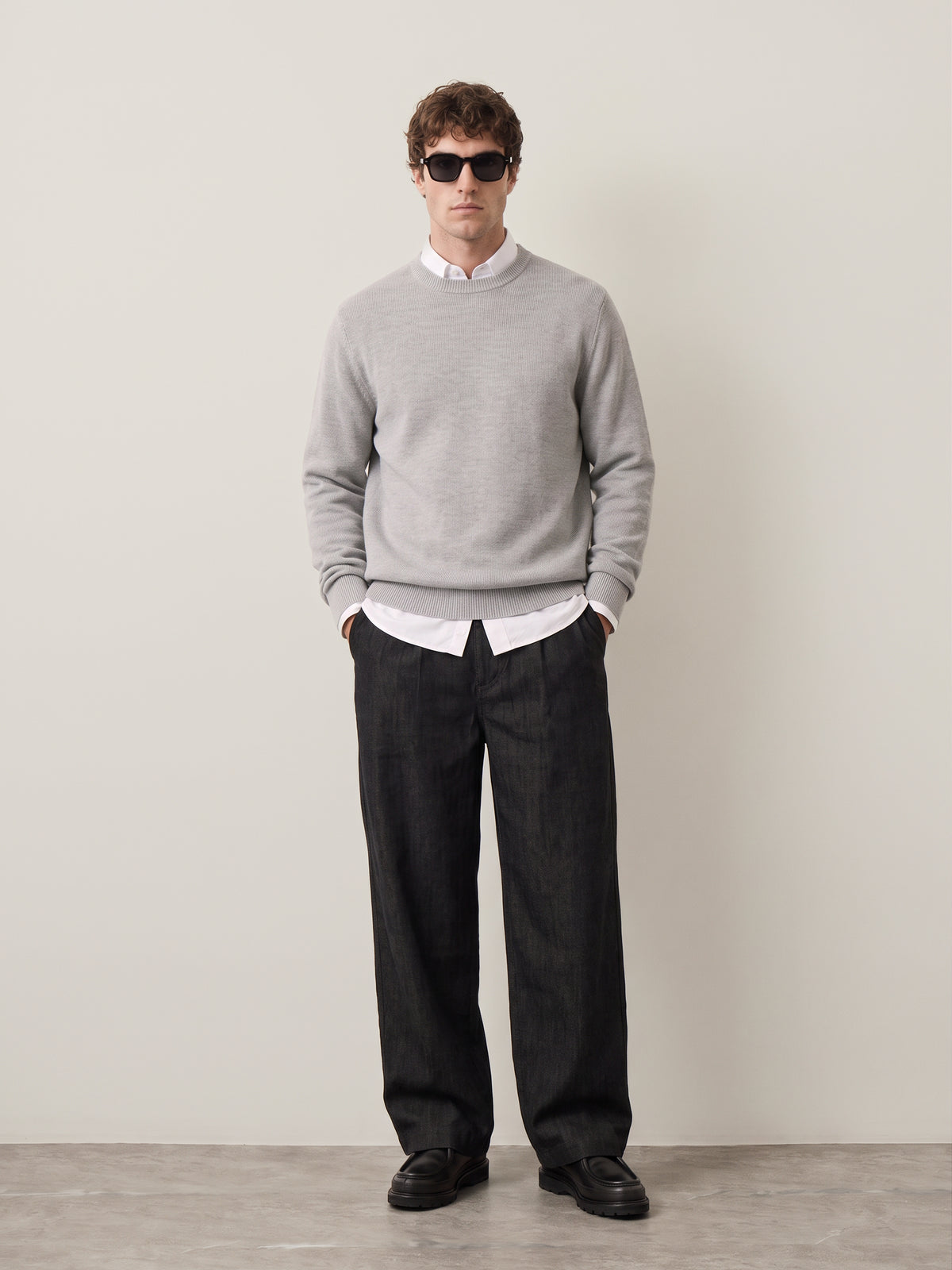 SELECTED - Dane Crewneck Sweater - 