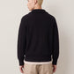 SELECTED - Half-Zip Knit Pullover Sweater - 
