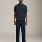 SELECTED - Cran Knit Zip Polo - 
