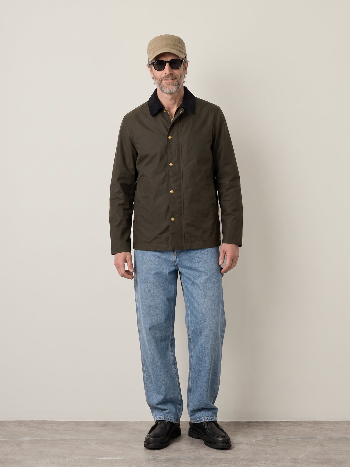 SELECTED - Walter Waxed Cotton 2.0 Jacket - 