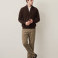 SELECTED - Teller Half-Zip Knit Pullover Sweater - 