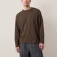 SELECTED - Taj Heavyweight Longsleeve Crewneck T-Shirt - 