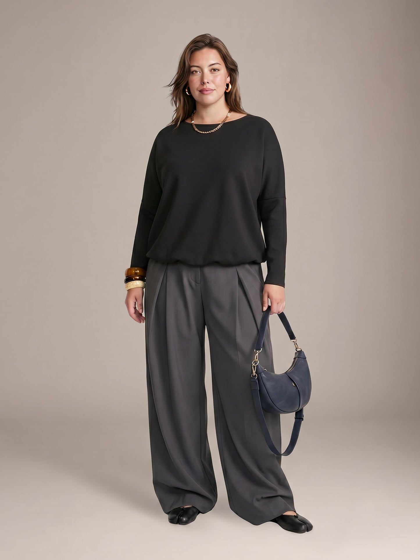 LOVEFINN - Boatneck Tunic - Black