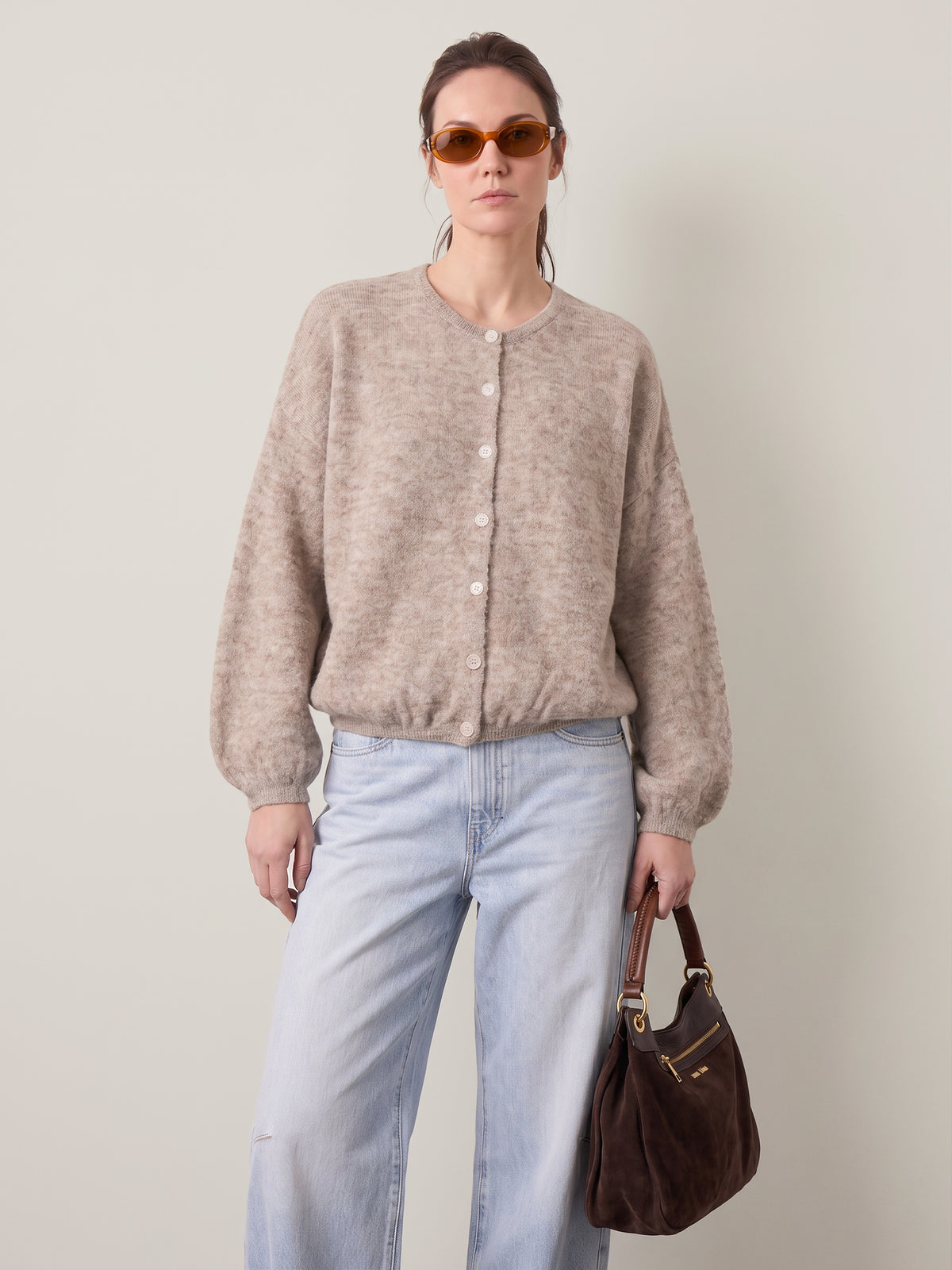 Allie Crewneck Cardigan