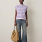 Asira Stripe Knitted Vest